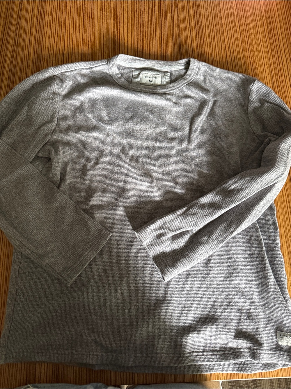 Quiksilver Men's Gray Crewneck Sweater